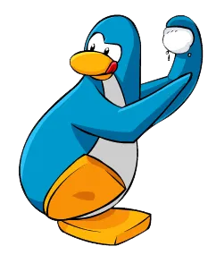 Cybium penguin mascot